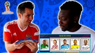 KOKO DC y YO ¿SUPERAMOS a ROBERT PG  FUT DRAFT con PEGATINAS del MUNDIAL RUSSIA 2018 de PANINI [upl. by Nylkoorb151]