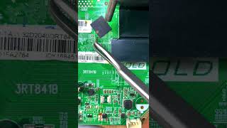 SMD RAM Desoldering 😱🔥electronic asmr shorts satisfying oddlysatisfying [upl. by Fiedling]