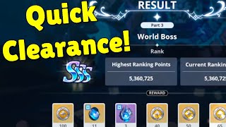 World Boss SSS Archberox Quick Clearance Team  Black Clover M [upl. by Sivram]