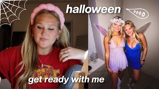 GRWM for halloween  chit chat life updates [upl. by Gnehp526]