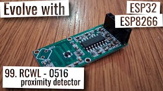 ESP32 amp ESP8266  RCWL 0516 proximity detector module [upl. by Gene608]