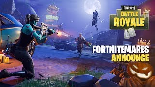 Fortnitemares Battle Royale  Announce Trailer [upl. by Hsoj]