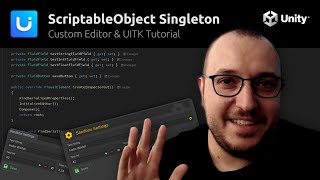 Unity ScriptableObject Singleton amp Custom Editor Window with UIElements  Global Variables Tutorial [upl. by Lavro]