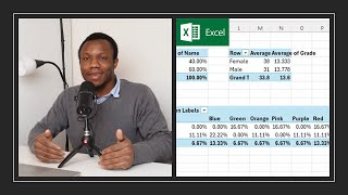 Comment faire un tableau croisé dynamique ou tableau de contingence dans Excel [upl. by Osmond660]