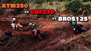 PEGA DE BROS 125 CONTRA IMPORTADA NO VELOCROSS [upl. by Cohn375]