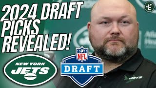 FULL NEW YORK JETS 2024 DRAFT PICKS REVEALED  2024 NFL Draft [upl. by Brott]