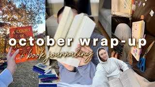 all the books I read in october  book journaling🎃📖🍂 amp more [upl. by Grimbal752]