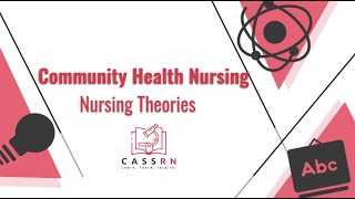 Community Health Nursing Nursing Theories [upl. by Rinee413]