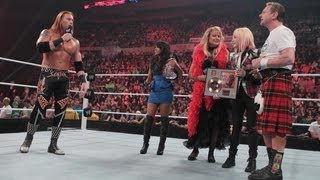 Cyndi Lauper bashes Heath Slater over the head with a record [upl. by Ecnarrat]