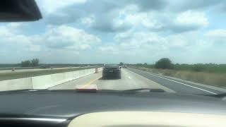 INDIANA  HEBRON Interstate 65 South PAVEMENT ASMR CONCRETE [upl. by Phillane]