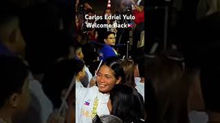 Carlos Edriel Yulo nakabalik na sa pilipinas 🇵🇭 olympics goldmedalist carlosedrielyulo shorts [upl. by Alda]