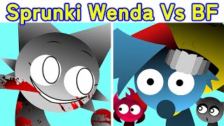 Friday Night Funkin Vs Sprunki Horror Wenda Vs Gray Vs BF amp GF  Deaths Screen Incredibox Sprunki [upl. by Hussein]