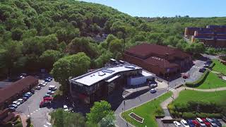 New aerial tour of Treforest Pontypridd Campus  University of South Wales [upl. by Priestley756]