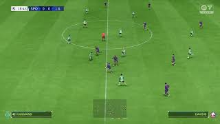 FC 24 Gameplay  Sporting CP  LOSC Lille  Ligue des champions  20242025 [upl. by Anaiek]