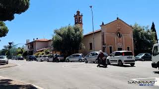 Lavori in via San Rocco traffico in tilt tra Vallecrosia e Camporosso Mare [upl. by Notsud]