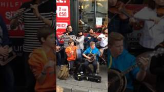 Toyota Ceili Band  Fleadh Cheoil 2016 Street Performance 4 [upl. by Enneibaf]