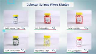 Cobetter Syringe Filters [upl. by Jemina125]