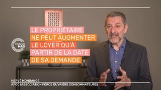 La révision annuelle des loyers des logements vides ou meublés CONSOMAG [upl. by Coats]