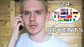 The English Language In 24 Accents [upl. by Arliene]