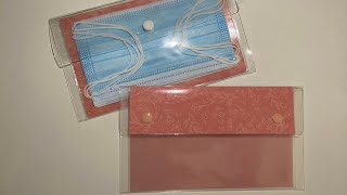 Tuto pochette avec une plastifieuse 🌸  Scrapbooking [upl. by Weisburgh]