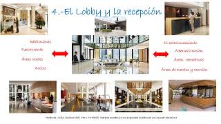 4  El Lobby y la Recepción de un Hotel Prof Sofia Cardozo [upl. by Beaumont]