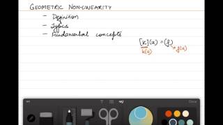 Geometric NonLinearity  Introduction [upl. by Akihsal]