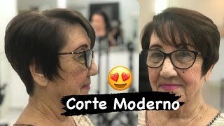 💛 CORTE DE CABELLO PARA MUJER MAYOR  Corte Corto y Moderno para Señora Mayor 2022 [upl. by Letnuhs877]