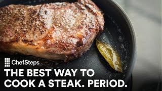 The Best Way to Cook a Steak Period [upl. by Benis]