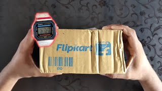 Unboxing Casio Vintage A168WA1WDF Flipkart  India  Ozzy TV Official Video [upl. by Ackerman517]