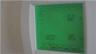 Central Air Conditioning Information  How to Program a Thermostat [upl. by Nella]