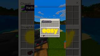 EASIEST ITEM SORTER IN MINECRAFT shorts [upl. by Einna]