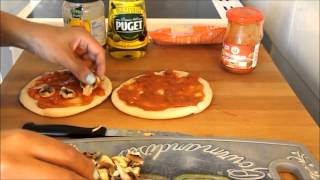 Recette pizza simple et rapide avec pain pita [upl. by Adnawot]