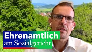 Ehrenamtlich am Sozialgericht Carsten Ullrich [upl. by Yorker510]