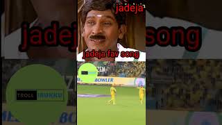 jadeja favourite tamil song shorts jadeja ashwin jaddu trending tamilshorts [upl. by Lyrradal]