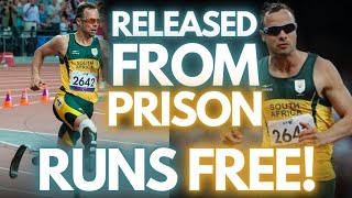 Oscar Pistorius RELEASED FROM PRISON South Africa [upl. by Ahsielat]