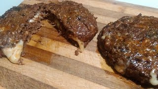 MEMORIES OF MACEDONIA  SHARSKA PLJESKAVICA Macedonian Cheese Stuffed Burger [upl. by Michigan]