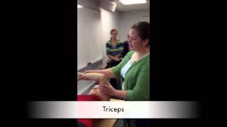 Manual Muscle Test for Triceps [upl. by Atirehs]