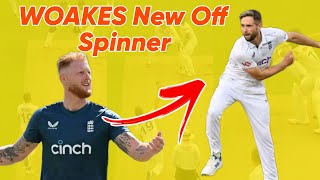 Why CHris WOAKES Bowl Off Spin Vs SL  WOAKES Eng New Off Spinner [upl. by Azne356]