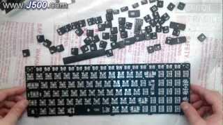 Repair Laptop Keyboard Water damaged Wasserschaden Part 1 Disassembly [upl. by Lyrahs]