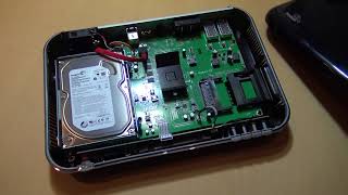 Humax freeviewFreesat box How to replace the hard drive [upl. by Anelrac]