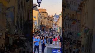 Moscow Lubyanka street reels travel city [upl. by Annaek94]