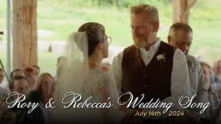 quotI DOquot  rory feek Rory amp Rebeccas Wedding Song [upl. by Dulcia543]