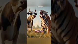 Why Tiger Mimics Other Animals Voice To Hunt 🤔shorts ytshorts foryou [upl. by Etnuahc]