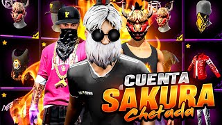 INFLUENCER ME APUESTA SU CUENTA SAKURA EN PVP 🔥 FREE FIRE [upl. by Varney197]