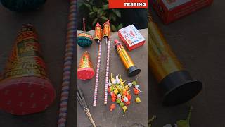 Different Types of Diwali Crackers Testing 2024  Sutli Bomb  POP POP  Rocket  Ganga Yamuna [upl. by Hguh834]