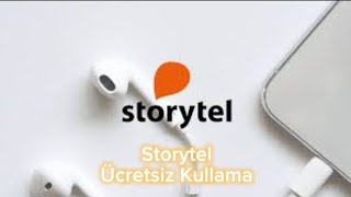 Storytel Ücretsiz Kullanma  Storytel Sesli Kitap [upl. by Nylrehs989]