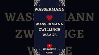 3 Sternzeichen die zum Wassermann passen shorts wassermann sternzeichen horoskop [upl. by Hearsh]