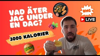 Vad jag äter under en dag 3000kcal MALAGA EP2 [upl. by Lipscomb]