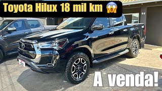 Toyota Hilux Srx 28 2022 com apenas 18 mil rodados toyota [upl. by Noellyn966]