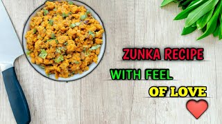 NEW ZUNKA RECIPE  MADE BY  COOKING WITH JANVI [upl. by Kathi]